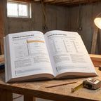 Open book showing Anatomy of a Basement Wall and Poured, Block and ICF Walls pages
