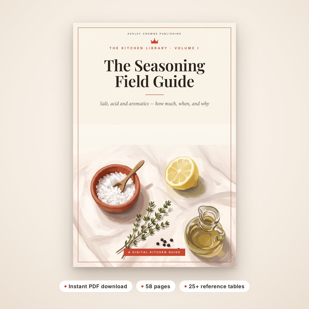 The Seasoning Field Guide front cover