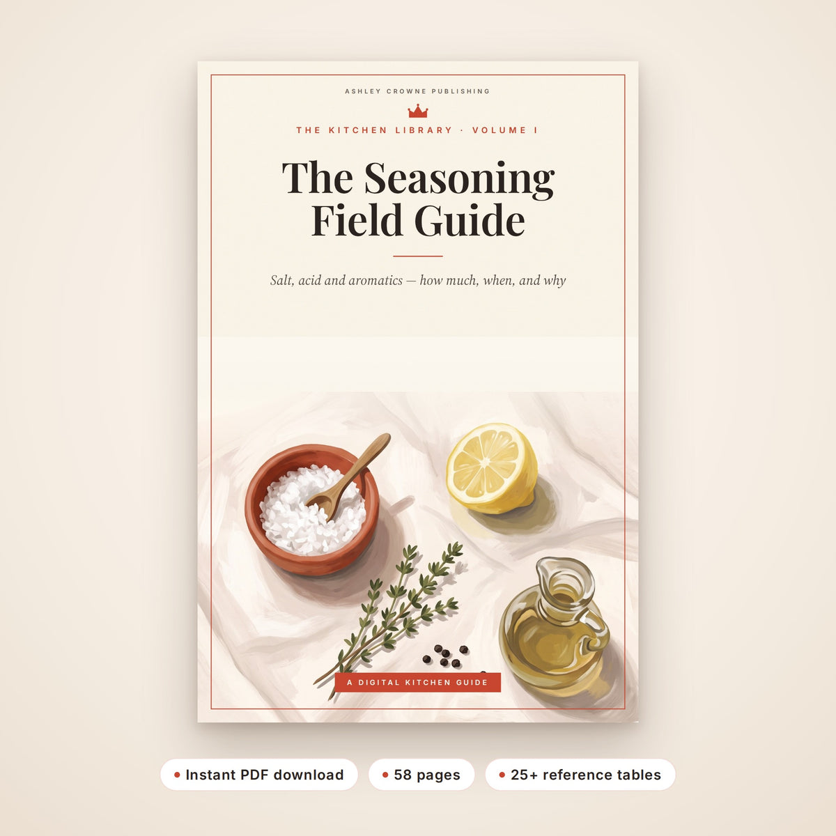 The Seasoning Field Guide front cover