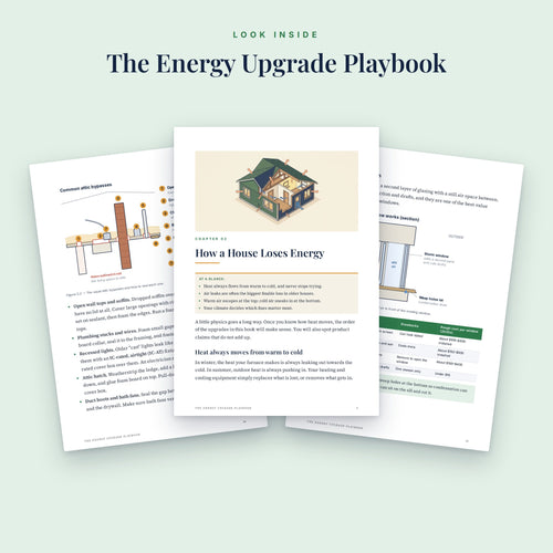 Inside pages of The Energy Upgrade Playbook