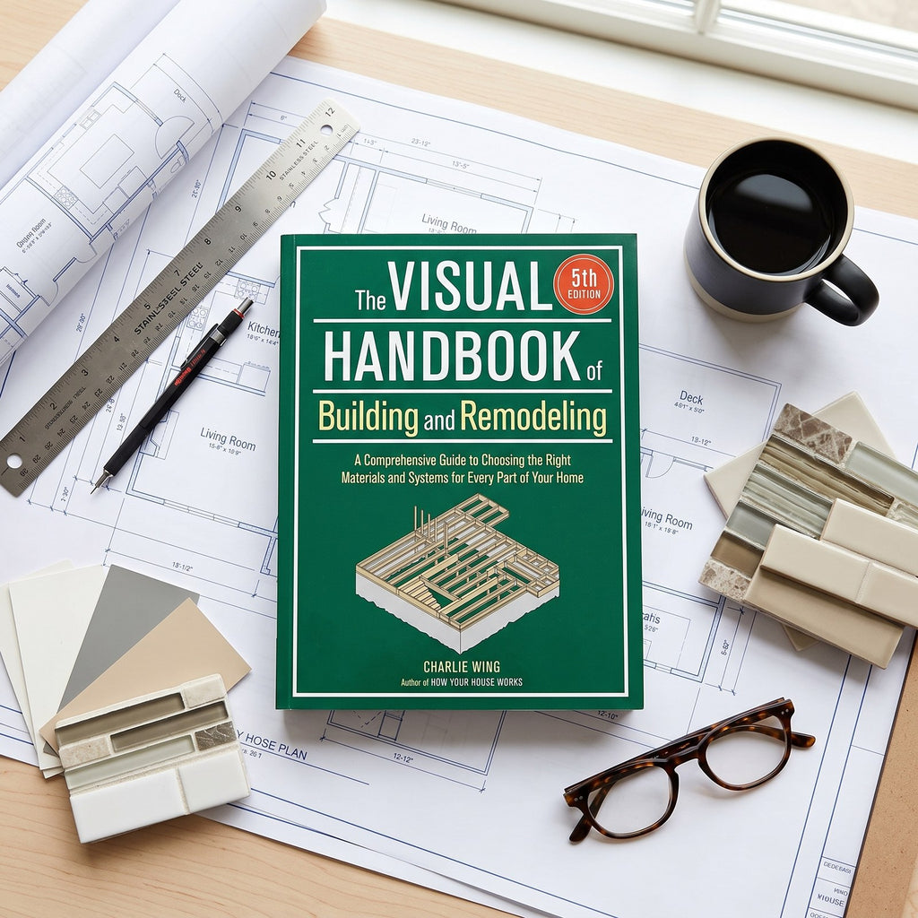 The Visual Handbook of Building and Remodeling on house blueprints